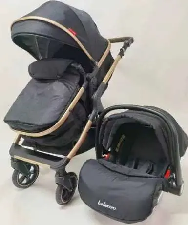 Photo from the official notice: Belecoo 3 in 1 Baby Stroller — fire risk