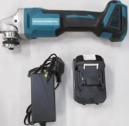 Photo from the official notice: BL Motor Cordless Angle Grinder — fire & electric shock risk