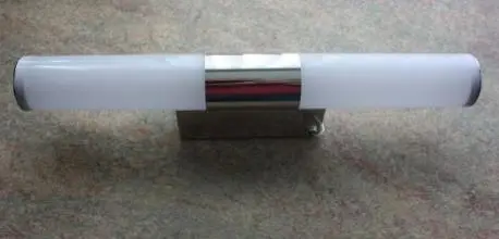 Photo from the official notice: CGC Lighting Chrome LED Over Mirror Bathroom Light with Pull Cord — fire risk