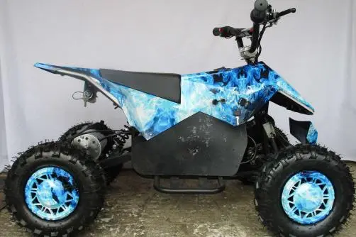 Photo from the official notice: Charger supplied for use with KXD Moto MINI ATV M2 Electric 1000W 36V — fire risk
