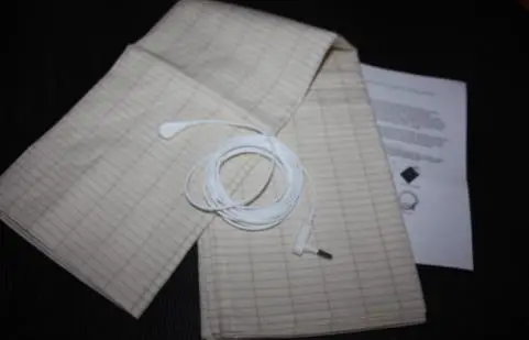 Photo from the official notice: ConBlorr Earthing Bed Sheet sold via Amazon — electric shock risk
