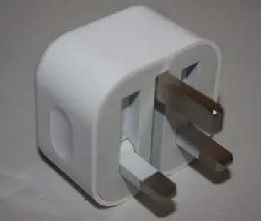 Photo from the official notice: Counterfeit “Apple” branded USB-C Power Adapter — fire & electric shock risk