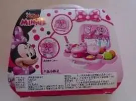Photo from the official notice: Disney Princess Minnie Mouse Kitchenware Set Toolbox — choking & suffocation risk