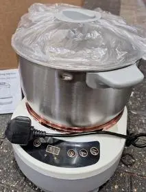 Photo from the official notice: Dough Kneading and Mixing Machine — fire risk