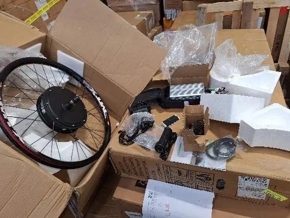 Photo from the official notice: E-Bike Conversion Kit — injuries risk (2511-0171)