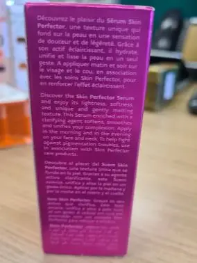 Photo from the official notice: Fair & White So White Skin Perfector Serum — chemical risk