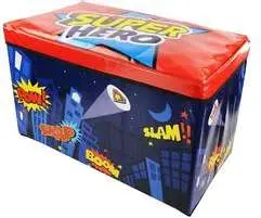 Photo from the official notice: FB FunkyBuys Children’s Storage Box (Dinosaur/Superhero/Blue Dinosaur/Princess) — fire & suffocation risk