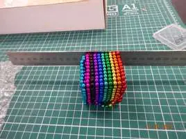 Photo from the official notice: Finnley shop Multicoloured Magnetic Balls — choking risk