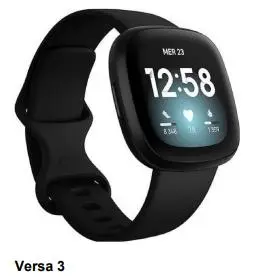 Photo from the official notice: Fitbit Sense and Versa 3 Smart Watches — burns risk