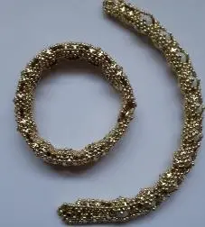 Photo from the official notice: Gold and silver-coloured bracelets and ring sold by Gecko Gifts Limited — chemical risk