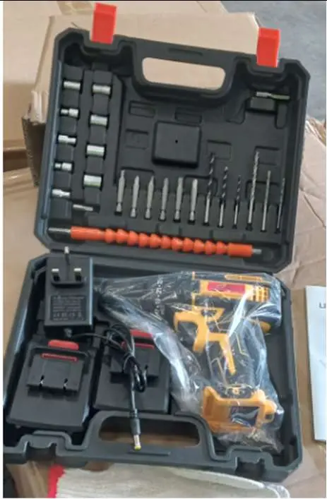 Photo from the official notice: Huhomco Lithium Electric Drill — fire risk