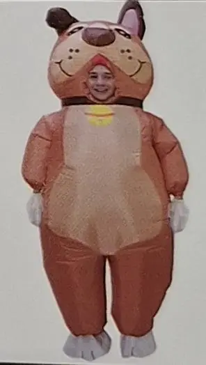 Photo from the official notice: Inflatable Bear Costume sold via Amazon — strangulation risk