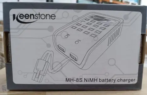 Photo from the official notice: Keenstone Battery Charger MH-8S sold via Amazon — fire & electric shock risk