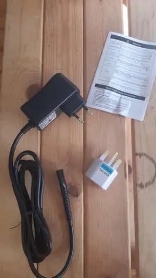 Photo from the official notice: Kemei KM-2600 Hair Clippers — electric shock risk