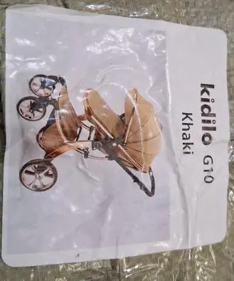 Photo from the official notice: Kidilo G10 Khaki Baby Stroller — choking risk