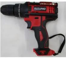 Photo from the official notice: Kuzupro 12v Cordless Drill sold via Amazon — electric shock risk
