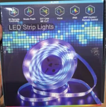 Photo from the official notice: LED String Lights sold via Amazon — fire risk (2508-0120)