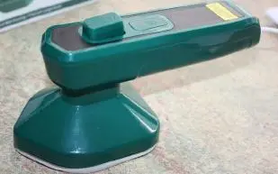 Photo from the official notice: Mini Ironing Machine sold via Amazon — fire & electric shock risk