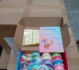 Photo from the official notice: Mitcien Butter Slime Kit, NT-1 — chemical risk