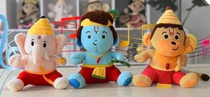 Photo from the official notice: Modi Toys Mantra singing plush toys sold via Amazon — choking risk