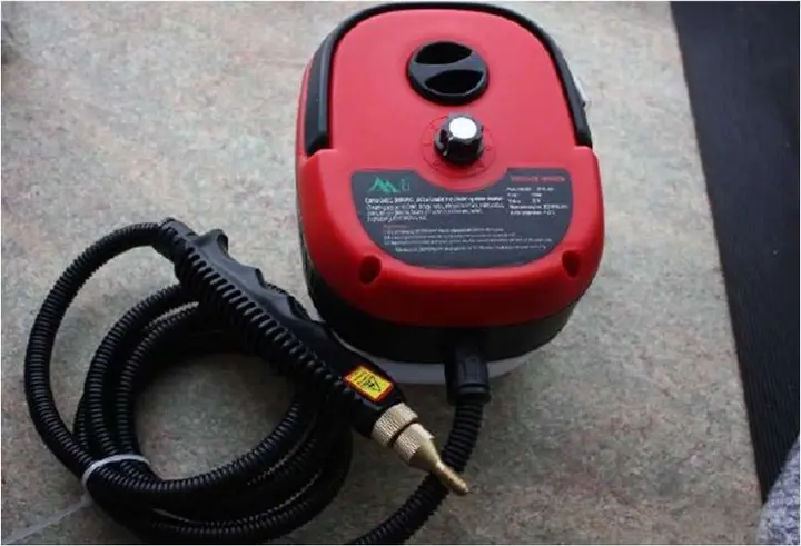 Photo from the official notice: MSL Steam Cleaner, AH-SL-001 — fire risk