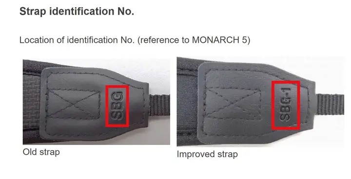 Photo from the official notice: Nikon Monarch HG 10x42; & Monarch M5 10x42 Binoculars — chemical risk