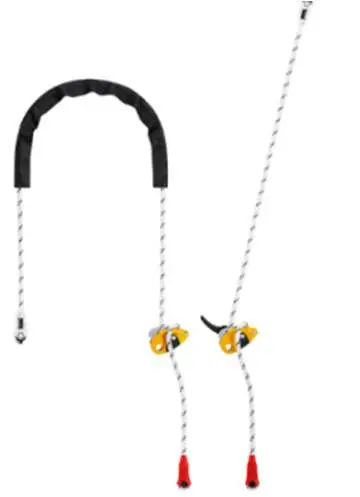 Photo from the official notice: Petzl Grillon Climbing Equipment - Lanyards/Temporary Lifelines/Anchors/Hook/MGO — injuries risk