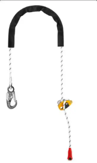 Photo from the official notice: Petzl Grillon Climbing Equipment - Lanyards/Temporary Lifelines/Anchors/Hook/MGO — injuries risk