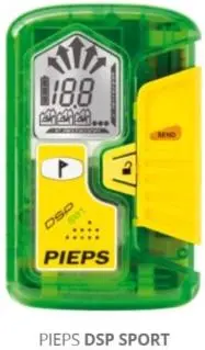 Photo from the official notice: PIEPS and Black Diamond Avalanche Transceiver — health risk
