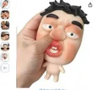 Photo from the official notice: Pimple Popping Squishes containing needles sold via Amazon — injuries risk