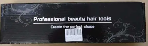 Photo from the official notice: Professional Straightener with LCD Digital Display sold via Amazon — electric shock risk