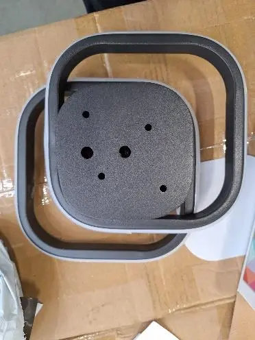 Photo from the official notice: Rectangular LED Ceiling light — electric shock risk