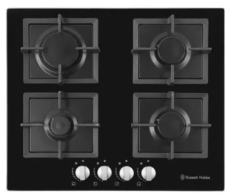 Photo from the official notice: Russell Hobbs Gas Hobs — fire & burns risk