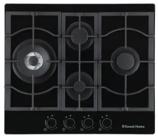 Photo from the official notice: Russell Hobbs Gas Hobs — fire & burns risk