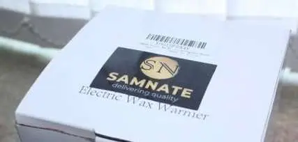 Photo from the official notice: Samnate Electric Wax Warmer — electric shock risk
