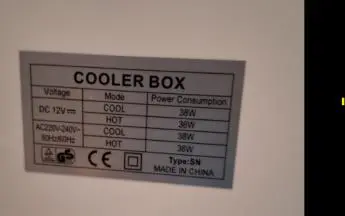 Photo from the official notice: SHTALHST Mini Fridge sold via Amazon — fire risk