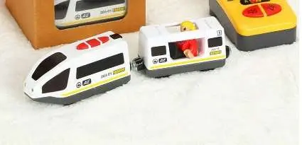 Photo from the official notice: Sina White Remote Control Electric Train Toy — burns risk