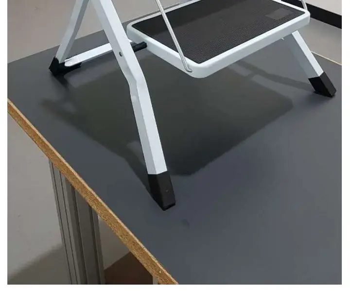 Photo from the official notice: Step Stool — falls risk