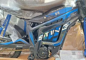 Photo from the official notice: Talaria Electric Motorcycles and Chargers — fire risk (2506-0029)