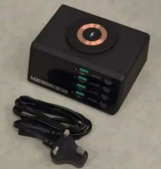 Photo from the official notice: USB Magnetic Display Charger — fire risk