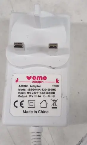 Photo from the official notice: Veme Hair Removal Device and Adapter V401 — electric shock risk