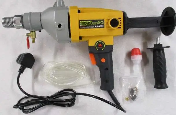 Photo from the official notice: Vevor Diamond Core Drill — electric shock risk
