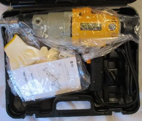Photo from the official notice: Vevor Diamond Core Drill RD-160 — electric shock risk