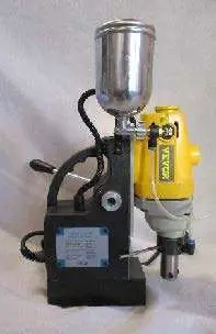Photo from the official notice: Vevor Magnetic Drill — electric shock risk