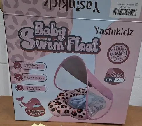 Photo from the official notice: Yasinkidz Baby Swim Float sold via Amazon — drowning & falls risk