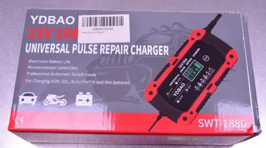 Photo from the official notice: YDBAO Universal Pulse Repair Charger sold via Amazon — fire risk