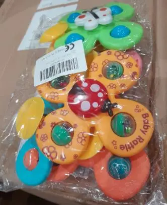 Photo from the official notice: ZYHLTD Suction Cup Spinner Toy Set sold via Amazon — suffocation risk