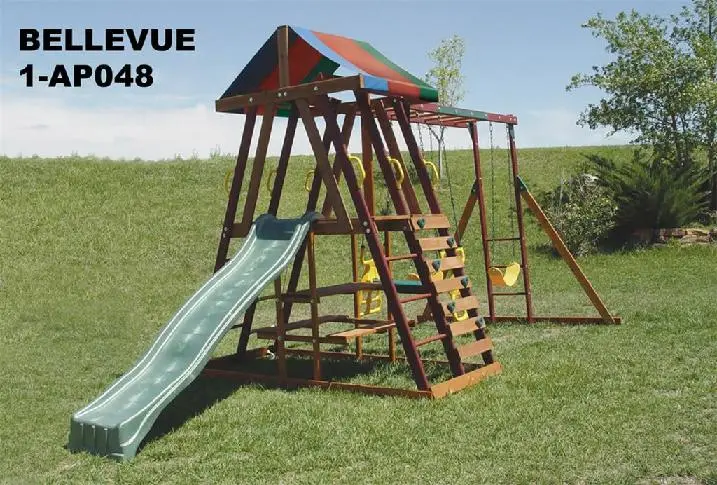 Photo from the official notice: Adventure Playsets Recall to Repair Backyard Swing Sets Due to Fall Hazard