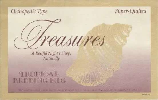 Picture of Recalled Treasures Mattress Labell
