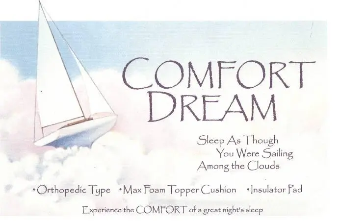 Picture of Recalled Comfort Dream Mattress Labell